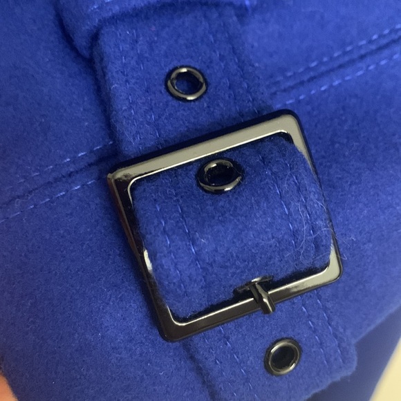 NWOT Wool Coat Royal Blue Preston and York XL - Picture 13 of 15
